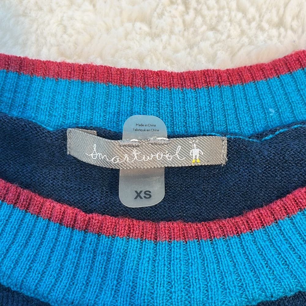 Smartwool Charley Harper Cardinal Sweater Merino Wool Intarsia XS S - Picture 11 of 13